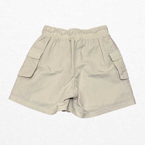 Nike Sportswear Off-White Active Nylon Polyester Athleisure Shorts Size Small - Picture 2 of 10